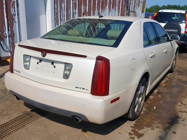 1G6DW677360178387 - 2006 CADILLAC STS WHITE photo 4