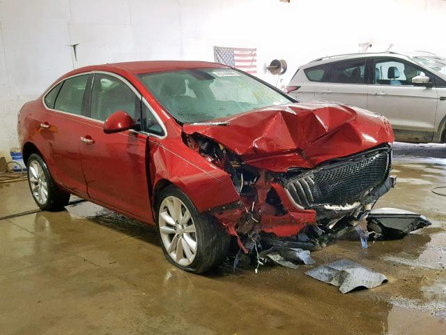 1G4PR5SK4D4127361 - 2013 BUICK VERANO CON RED photo 1