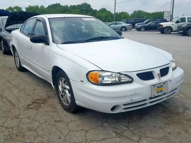 1G2NE52E05M102500 - 2005 PONTIAC GRAND AM S WHITE photo 1