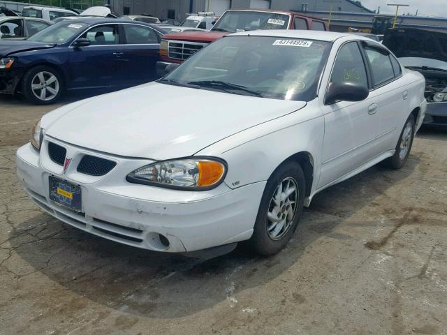 1G2NE52E05M102500 - 2005 PONTIAC GRAND AM S WHITE photo 2