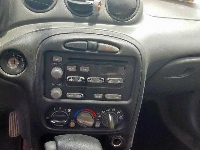 1G2NE52E05M102500 - 2005 PONTIAC GRAND AM S WHITE photo 9