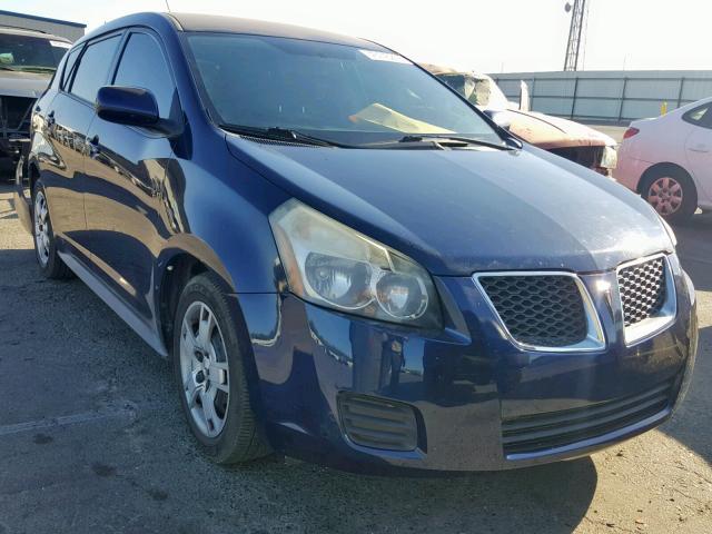 5Y2SP67019Z466414 - 2009 PONTIAC VIBE BLUE photo 1