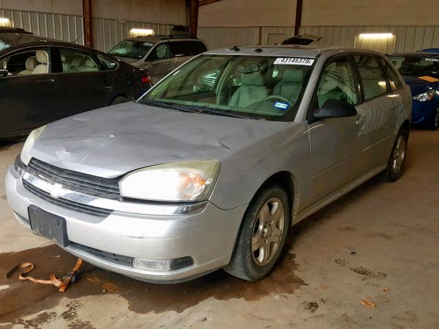 1G1ZU64865F161836 - 2005 CHEVROLET MALIBU MAX 银色 照片 2