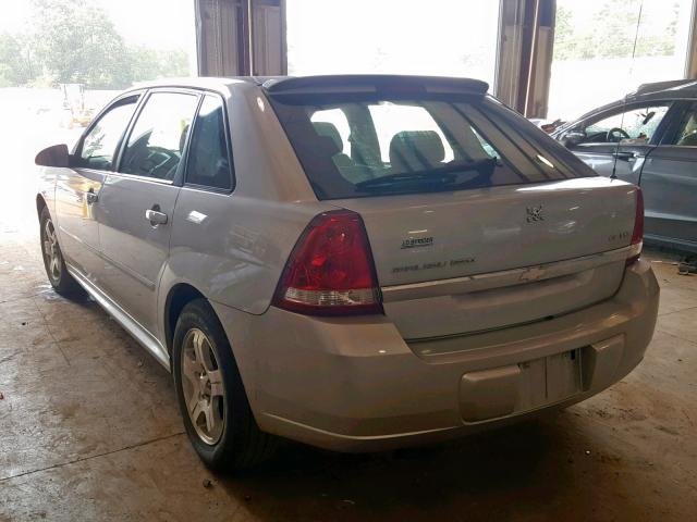 1G1ZU64865F161836 - 2005 CHEVROLET MALIBU MAX 银色 照片 3