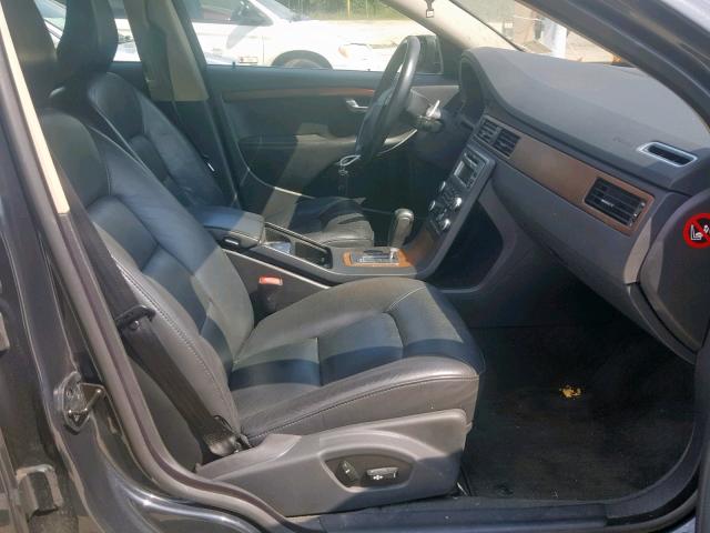 YV1AS982191094268 - 2009 VOLVO S80 3.2 GRAY photo 5