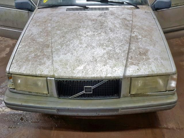 YV1FW8703N2351133 - 1992 VOLVO 740 SILVER photo 7