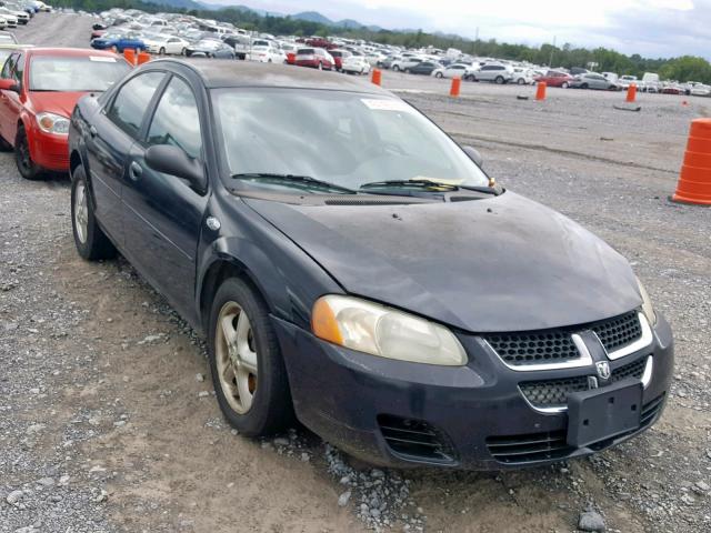 1B3EL46X44N403935 - 2004 DODGE STRATUS SX BLACK photo 1