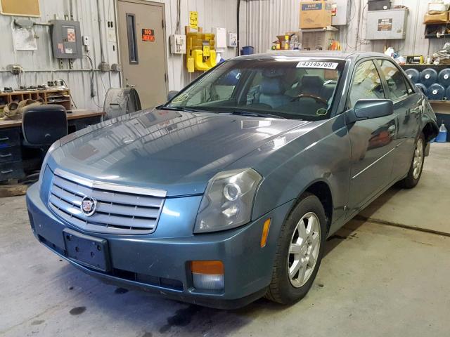 1G6DP577360103616 - 2006 CADILLAC CTS HI FEA BLUE photo 2