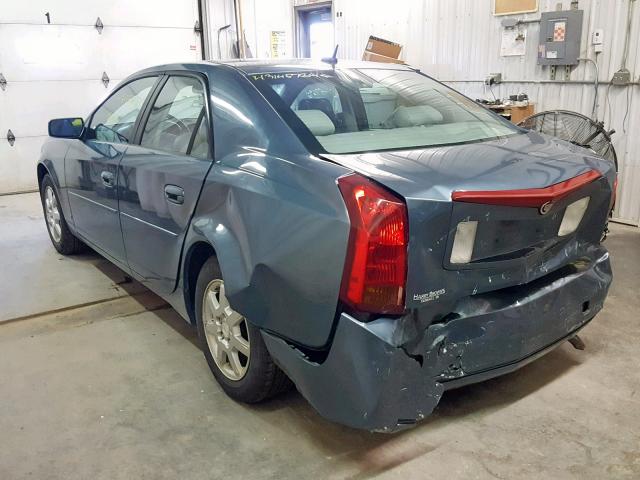 1G6DP577360103616 - 2006 CADILLAC CTS HI FEA BLUE photo 3