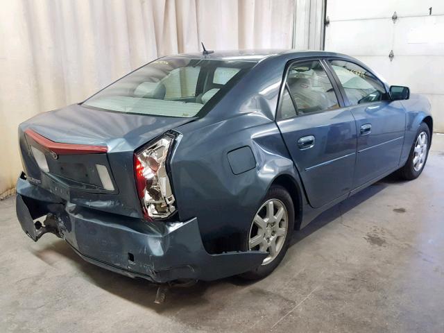 1G6DP577360103616 - 2006 CADILLAC CTS HI FEA BLUE photo 4