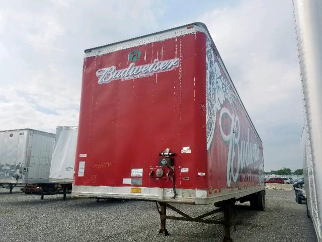 1GRAA06291T011630 - 2001 GREAT DANE TRAILER DRY VAN RED photo 2