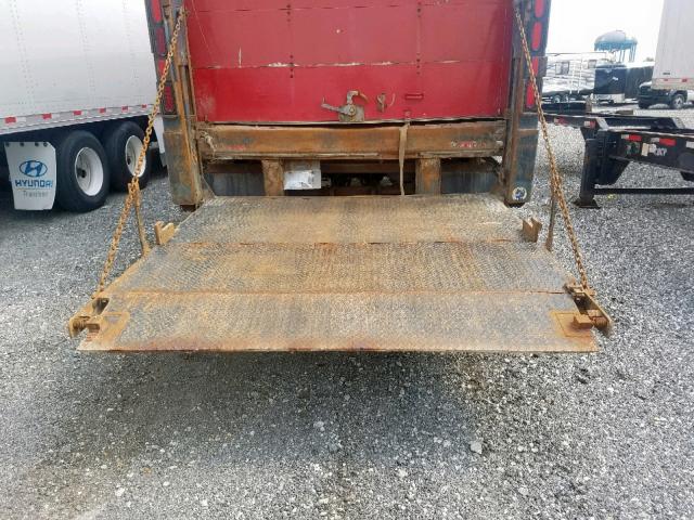 1GRAA06291T011630 - 2001 GREAT DANE TRAILER DRY VAN RED photo 6