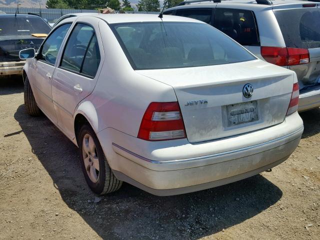 3VWSA69M35M033509 - 2005 VOLKSWAGEN JETTA GLS WHITE photo 3