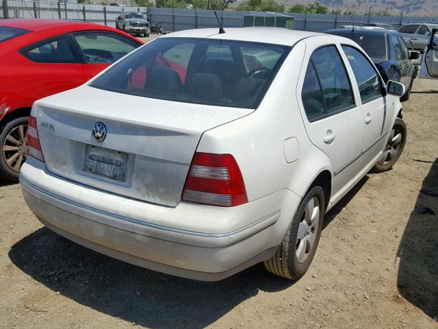 3VWSA69M35M033509 - 2005 VOLKSWAGEN JETTA GLS WHITE photo 4