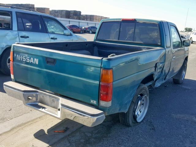 1N6SD16S3SC407496 - 1995 NISSAN TRUCK KING GREEN photo 4