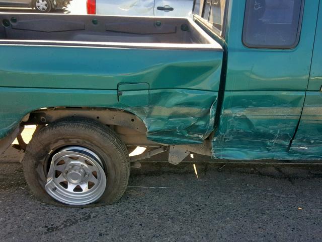 1N6SD16S3SC407496 - 1995 NISSAN TRUCK KING GREEN photo 9