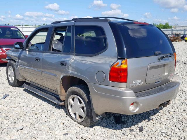 1GKDT13S032321383 - 2003 GMC ENVOY GRAY photo 3