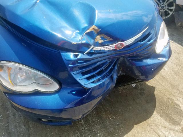 3A8FY58949T598749 - 2009 CHRYSLER PT CRUISER BLUE photo 9