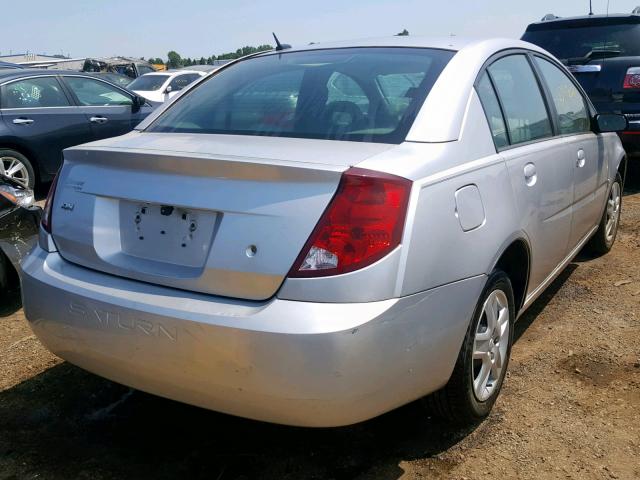1G8AJ55F27Z130342 - 2007 SATURN ION LEVEL SILVER photo 4