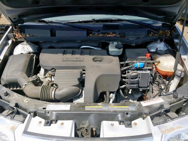 1G8AJ55F27Z130342 - 2007 SATURN ION LEVEL SILVER photo 7