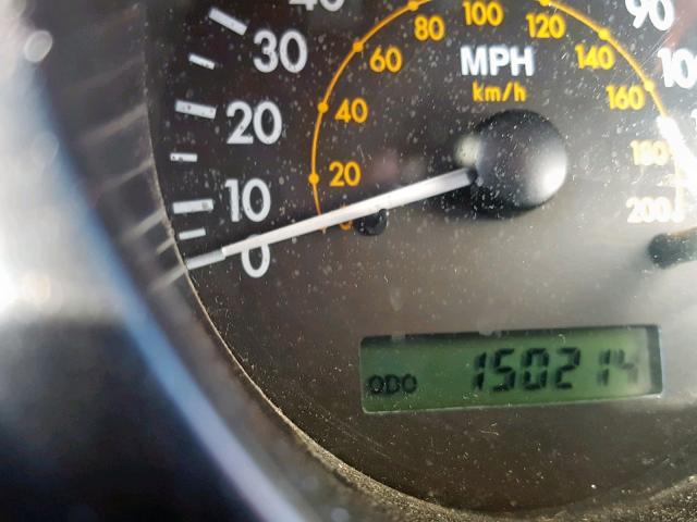 KL1TD52675B328535 - 2005 CHEVROLET AVEO BASE Қызыл фото 8