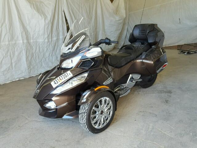 2BXNBBC11DV003377 - 2013 CAN-AM SPYDER ROA BROWN photo 2