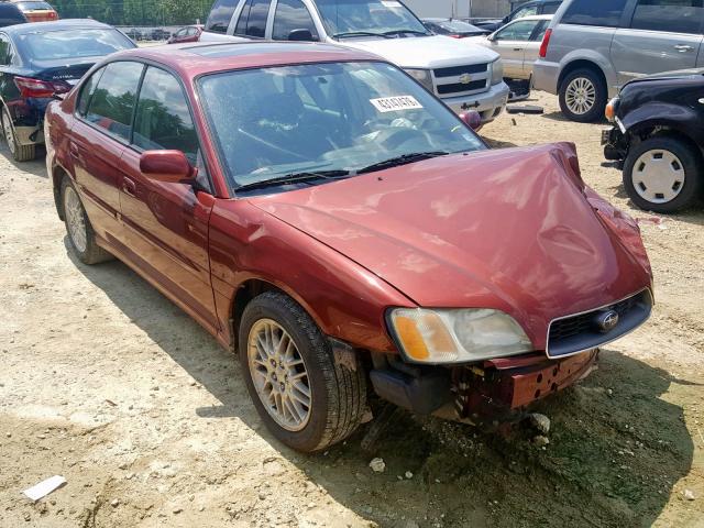 4S3BE625346204672 - 2004 SUBARU LEGACY L S RED photo 1