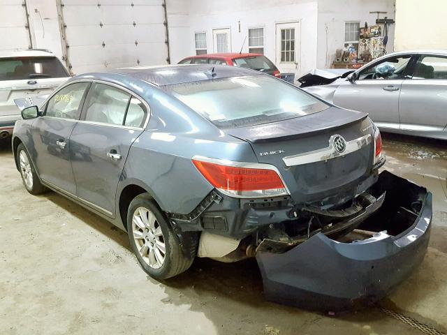 1G4GC5ER4DF288484 - 2013 BUICK LACROSSE BLUE photo 3