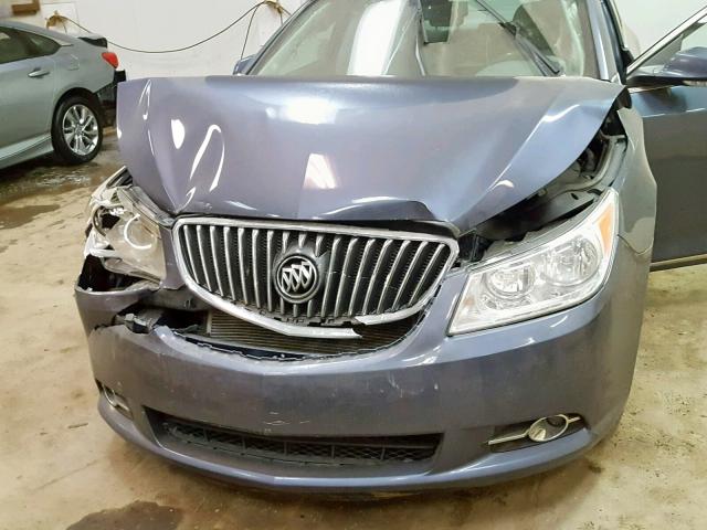 1G4GC5ER4DF288484 - 2013 BUICK LACROSSE BLUE photo 7