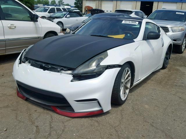 JN1AZ4EH2CM562384 - 2012 NISSAN 370Z BASE WHITE photo 2