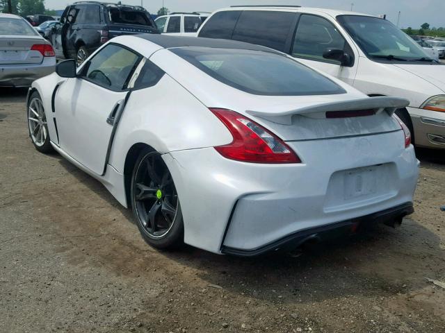 JN1AZ4EH2CM562384 - 2012 NISSAN 370Z BASE WHITE photo 3