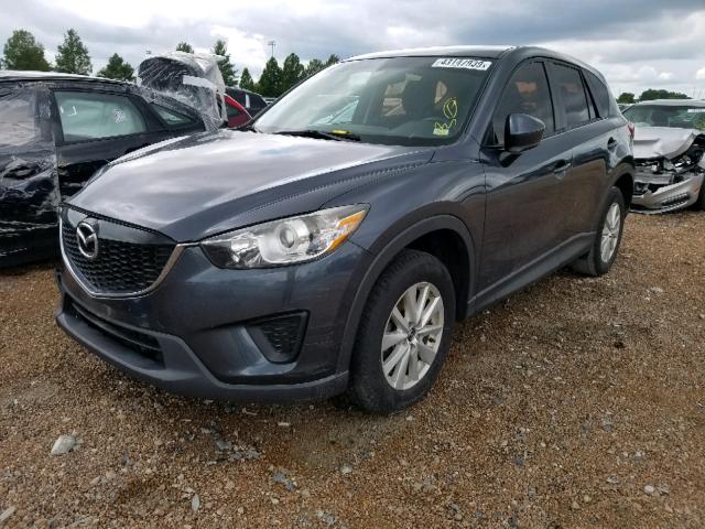 JM3KE2BE9D0112484 - 2013 MAZDA CX-5 SPORT GRAY photo 2