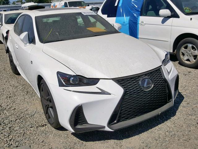 JTHBA1D29J5078917 - 2018 LEXUS IS 300 WHITE photo 1