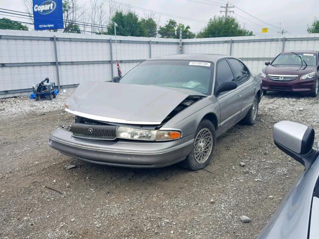 2C3ED46FXRH627296 - 1994 CHRYSLER NEW YORKER GRAY photo 2