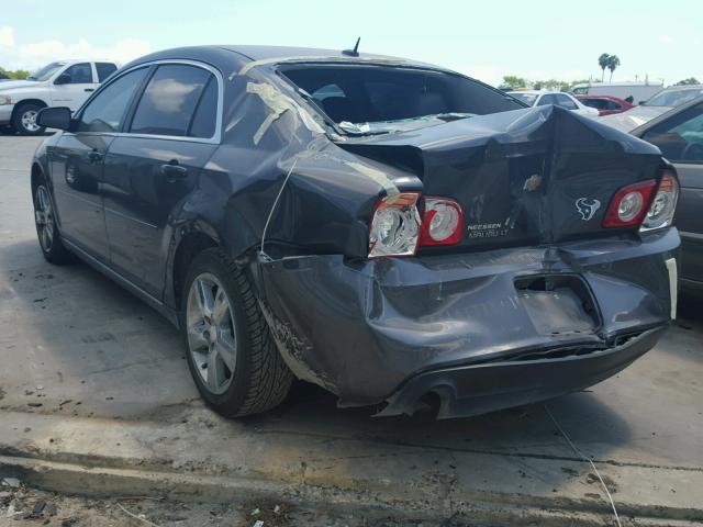 1G1ZC5E1XBF165950 - 2011 CHEVROLET MALIBU 1LT GRAY photo 3