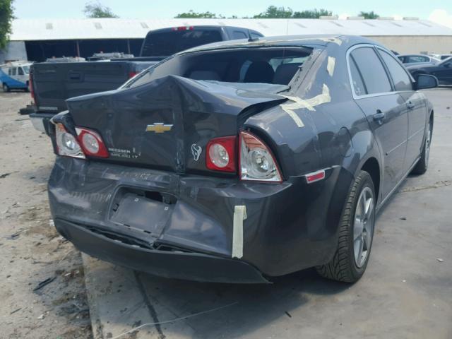1G1ZC5E1XBF165950 - 2011 CHEVROLET MALIBU 1LT GRAY photo 4