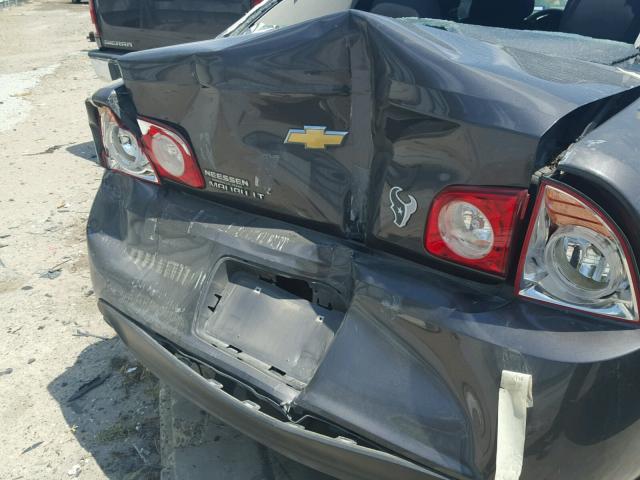 1G1ZC5E1XBF165950 - 2011 CHEVROLET MALIBU 1LT GRAY photo 9