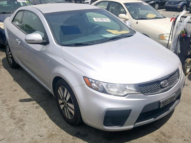 KNAFU6A21D5702027 - 2013 KIA FORTE EX SILVER photo 1