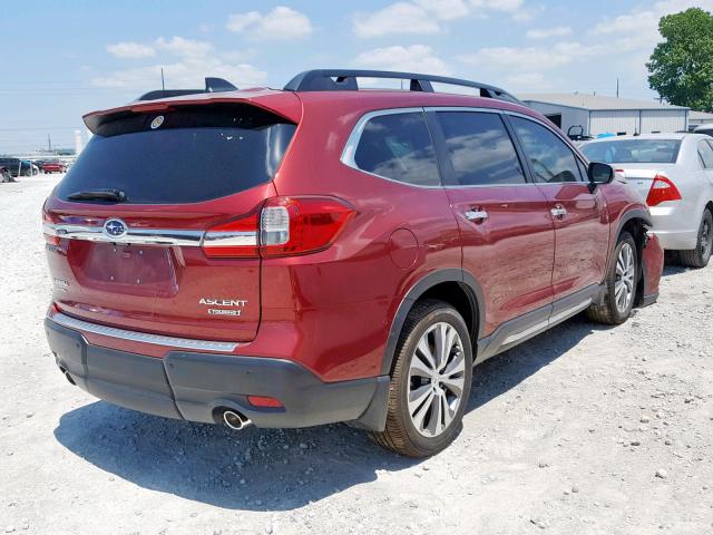 4S4WMARD5K3480933 - 2019 SUBARU ASCENT TOU RED photo 4