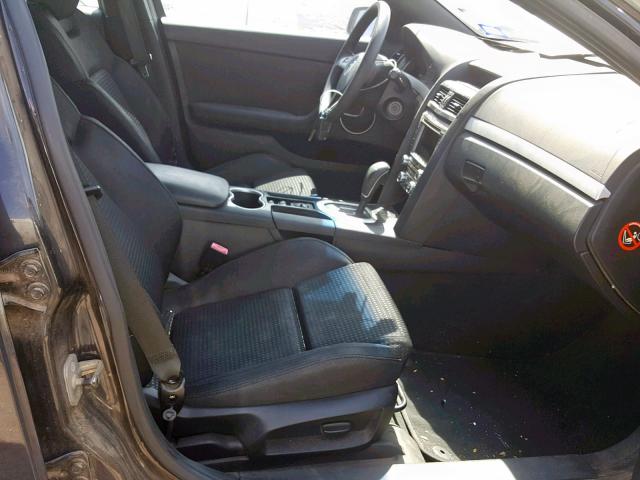 6G2ER57739L213913 - 2009 PONTIAC G8 BLACK photo 5