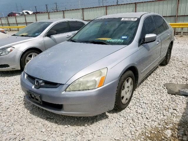 3HGCM56465G705253 - 2005 HONDA ACCORD LX SILVER photo 2