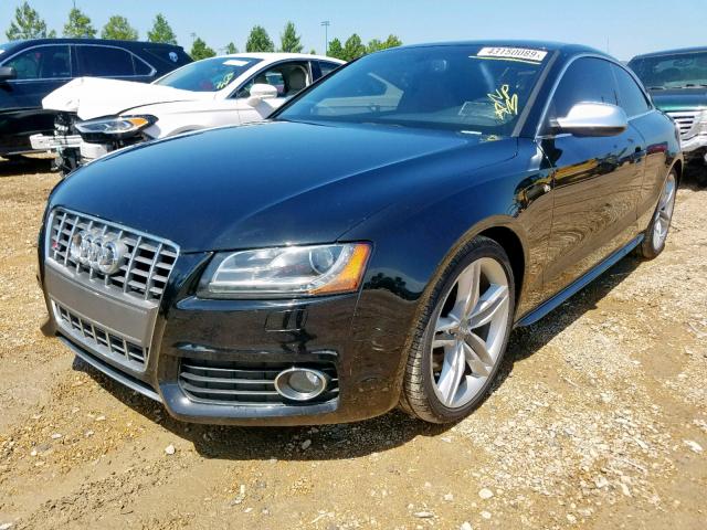 WAU3V4AFR7AA003304 - 2010 AUDI S5 PRESTIG BLACK photo 2