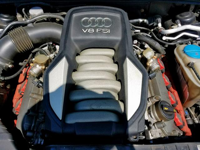 WAU3V4AFR7AA003304 - 2010 AUDI S5 PRESTIG BLACK photo 7