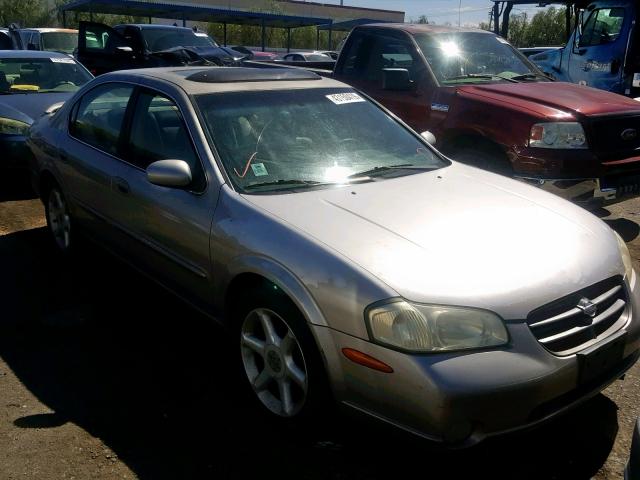 JN1CA31A41T314983 - 2001 NISSAN MAXIMA GXE GRAY photo 1