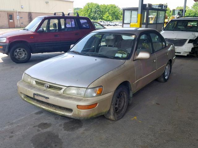 1NXBB02E7TZ495740 - 1996 TOYOTA COROLLA DX GOLD photo 2