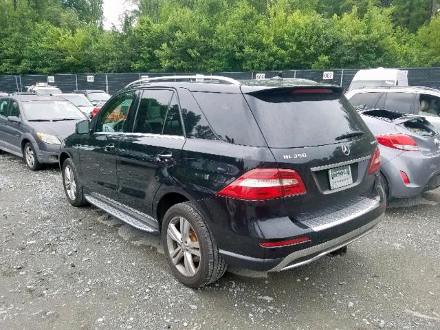 4JGDA2EB4DA227983 - 2013 MERCEDES-BENZ ML 350 BLU BLACK photo 3