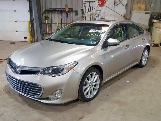 4T1BK1EB2DU072024 - 2013 TOYOTA AVALON BAS BEIGE photo 2