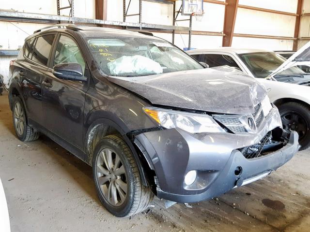 2T3DFREV7DW091147 - 2013 TOYOTA RAV4 LIMIT GRAY photo 1