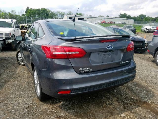 1FADP3J28FL226945 - 2015 FORD FOCUS TITA GRAY photo 3