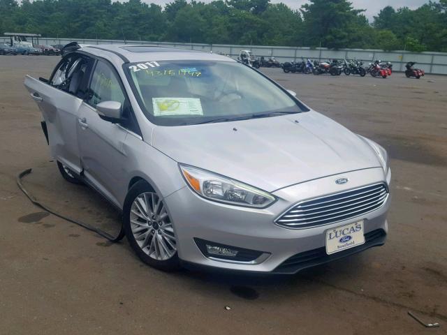 1FADP3N23HL268260 - 2017 FORD FOCUS TITA SILVER photo 1